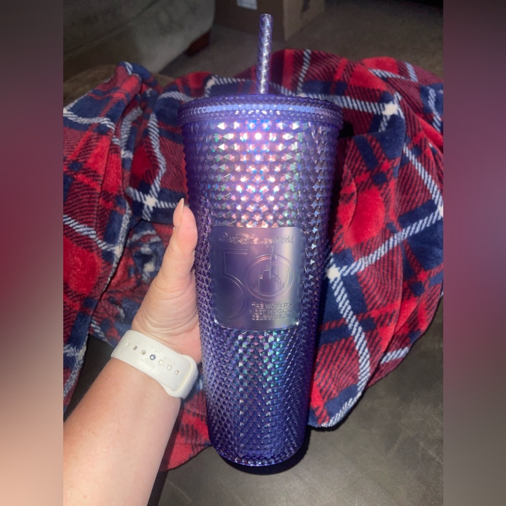 Starbucks Walt Disney world anniversary geometric tumbler